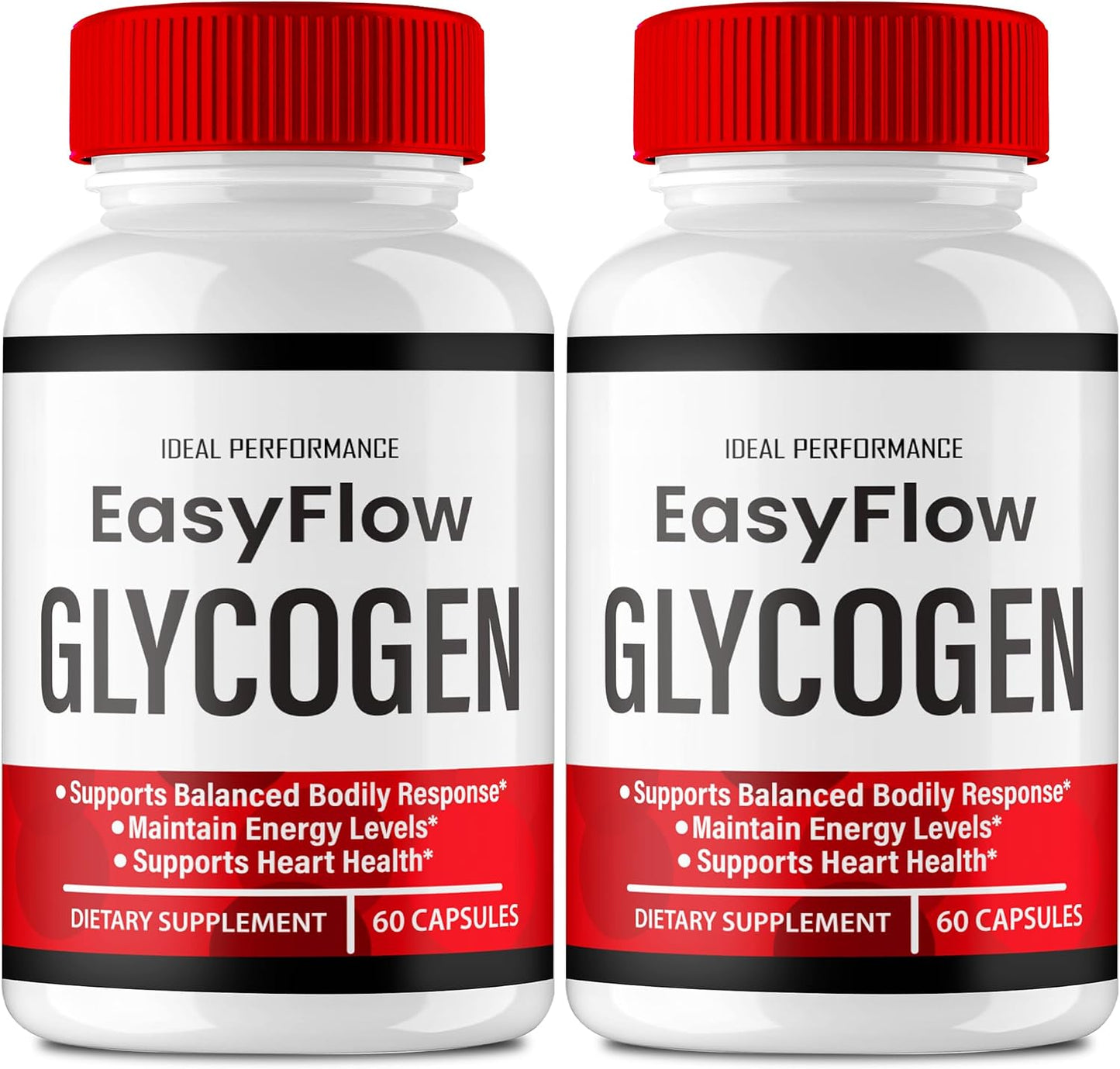Easy Flow Glycogen Support Capsules - Official Formula Glycogen Support EasyFlow Pills, Easy Flow - Maximum Strength, Glyco Optimiser Pills, General Health, Easy Flow Capsules Reviews (2 Pack) - görsel 1