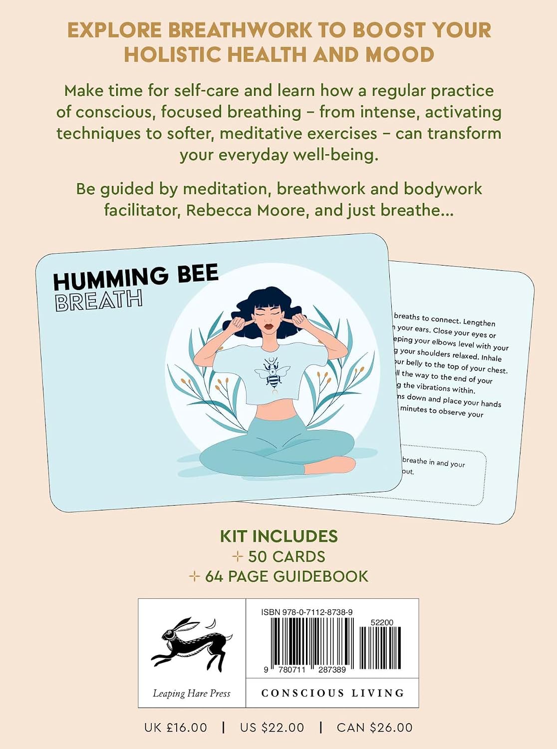 Breath Practice Cards: 50 Breathwork Meditations for Mind, Body & Self - görsel 2