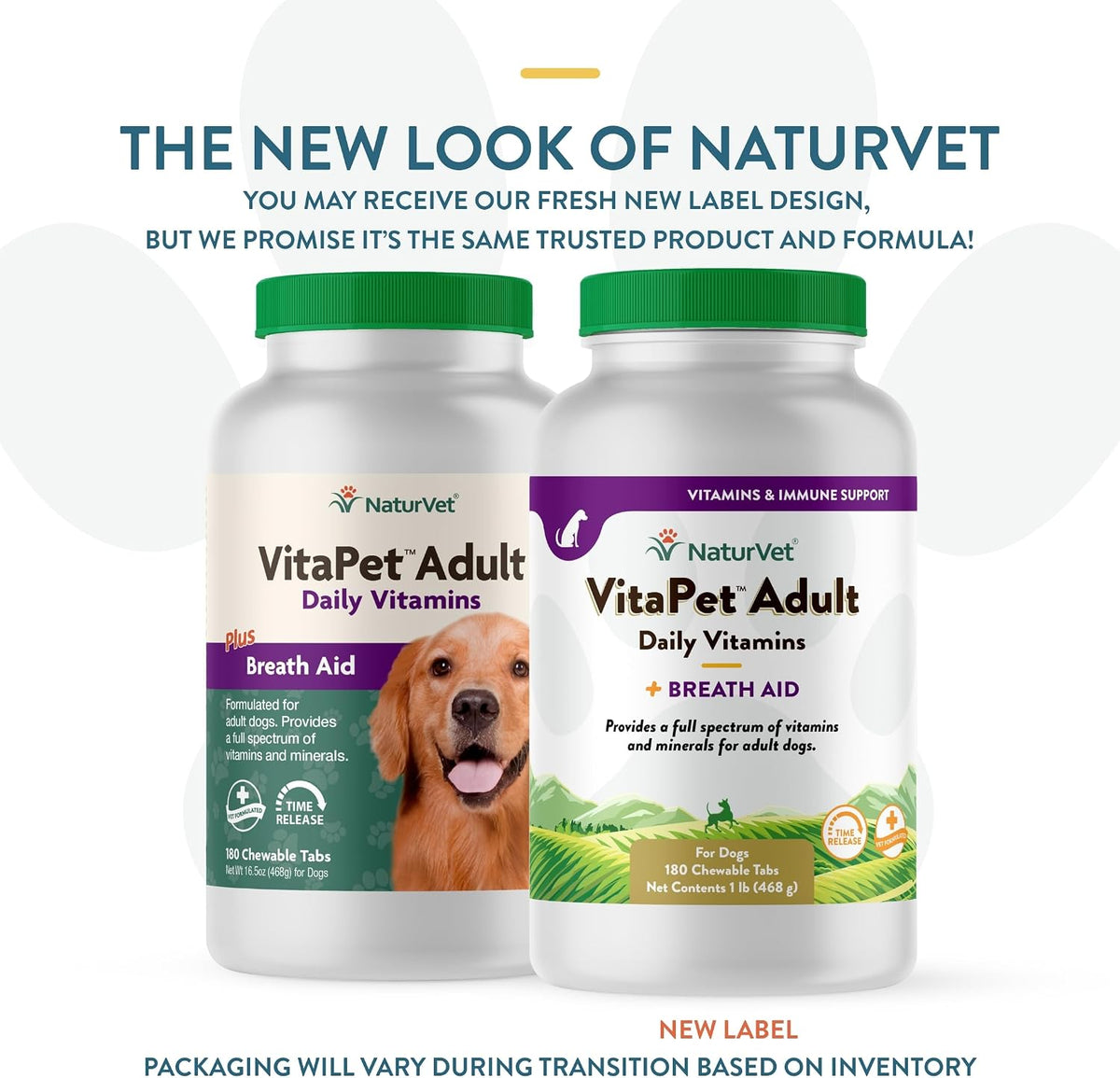 NaturVet VitaPet Adult Daily Vitamins for Dogs with Breath Aid – 180 Tablets - görsel 2