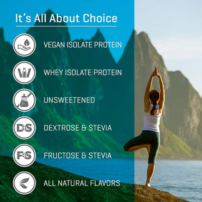 Absorb Plus Isolate Protein - Nutritional Supplement for Gentle Digestion, Extra Nutritional Support, Non-GMO, Gluten-Free, Lactose-Free, Casein-Free (100 g, Unsweetened Chocolate)