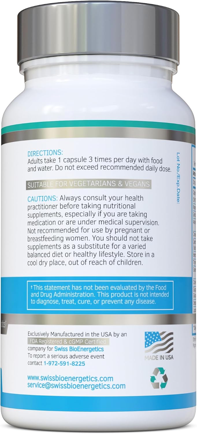 Swiss BioEnergetics CanDefence — Herbal & Probiotic Digestive Support Food Supplement, 90 Vegetarian Capsules - görsel 3
