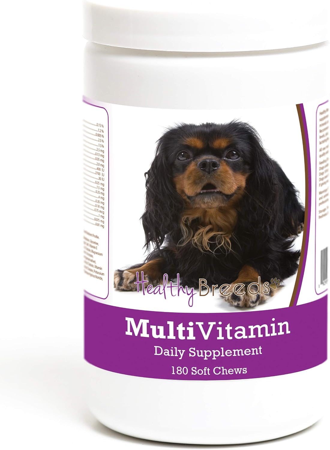 Healthy Breeds English Toy Spaniel Multivitamin Soft Chews for Dogs 180 Count - görsel 1
