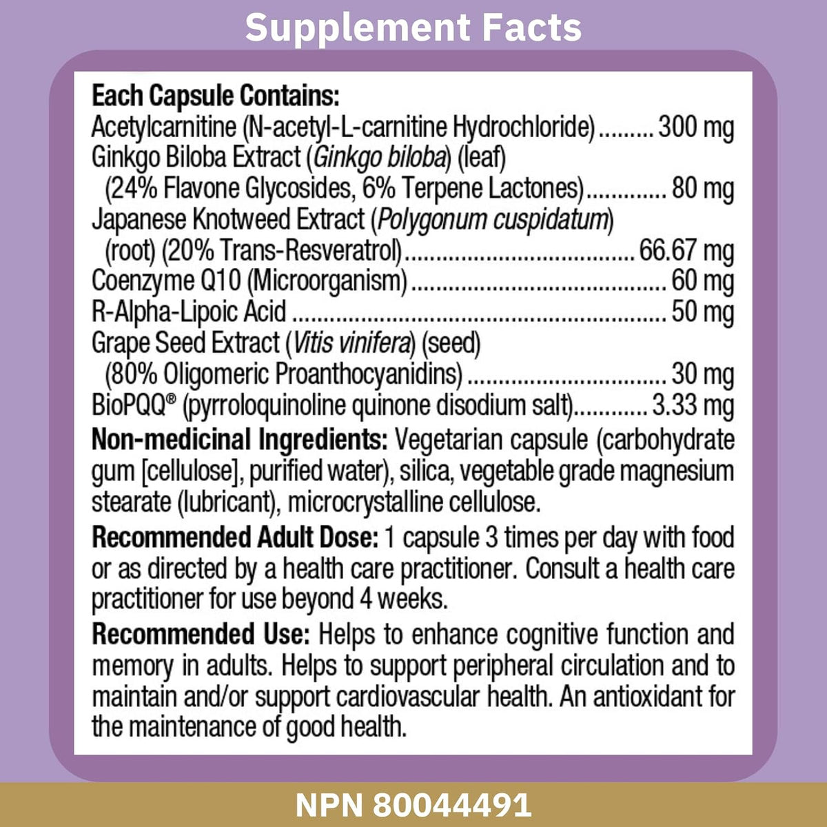 Bioclinic Naturals Mitolife Amp 60 Vcaps - görsel 3