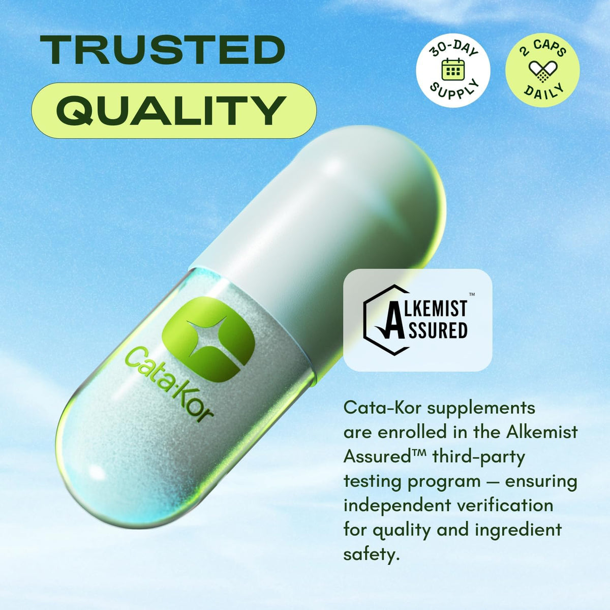Cata-Kor Liposomal NAD+ Food Supplement – NAD CORE 60-Day Supply (120 Capsules) - görsel 8