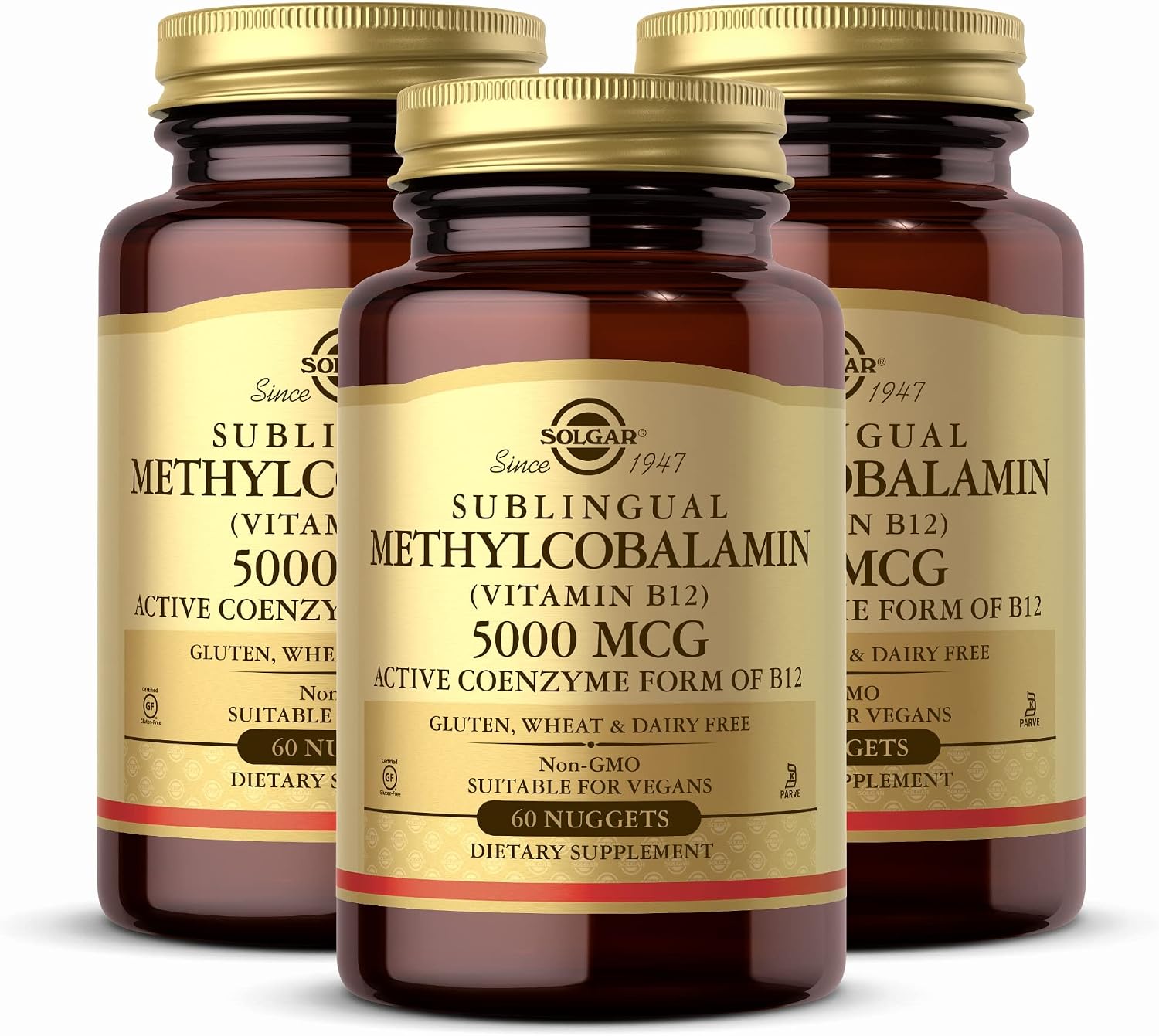 Solgar Methylcobalamin (Vitamin B12) 5000 mcg, 30 Nuggets - görsel 7