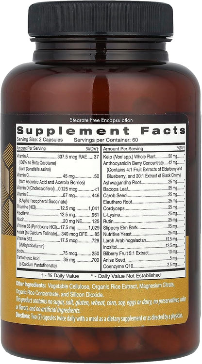D'Adamo Personalised Nutrition - Polyvite B 120 vcaps