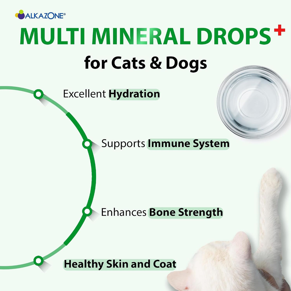 Alkazone Alkaline Multi Mineral Drops for Cats and Dogs - görsel 6