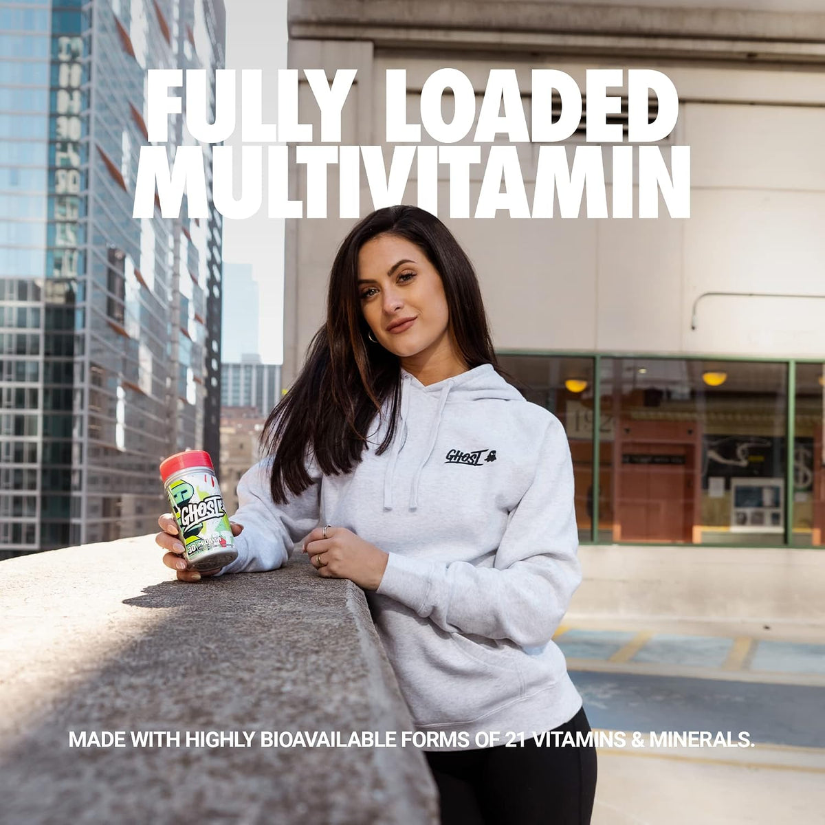 GHOST Multi Multivitamin for Men & Women – 90 Capsules - görsel 2