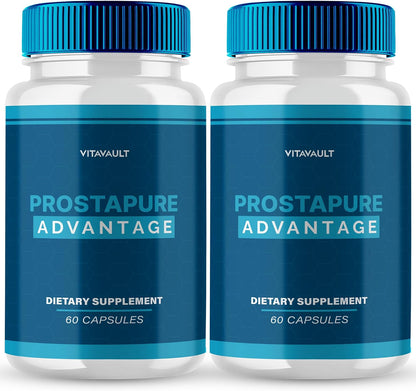 Prostapure Capsules - Extra-Strength Prostate Health Supplement, All-Natural Formula (2 Pack)