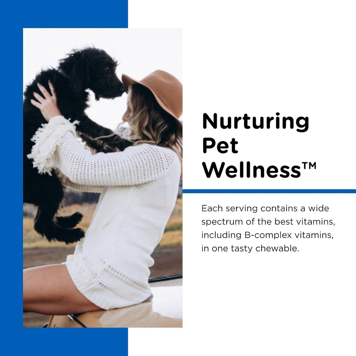 Nutri-Vet Puppy-Vite Chewables for Puppies - Daily Dog Multivitamin with Essential Nutrients, 60 Count - görsel 3
