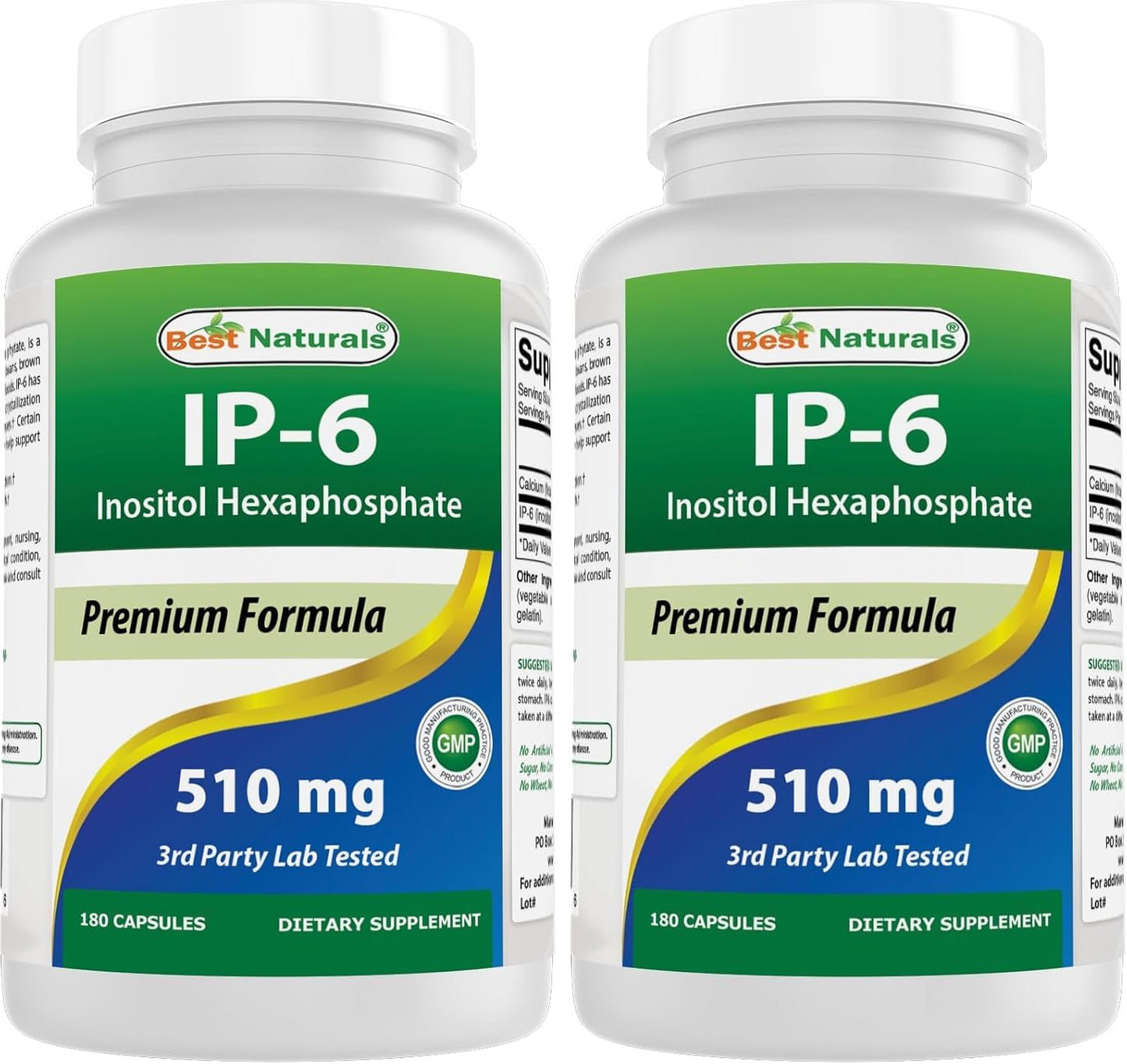 Best Naturals IP-6 510 mg 180 Capsules - görsel 8