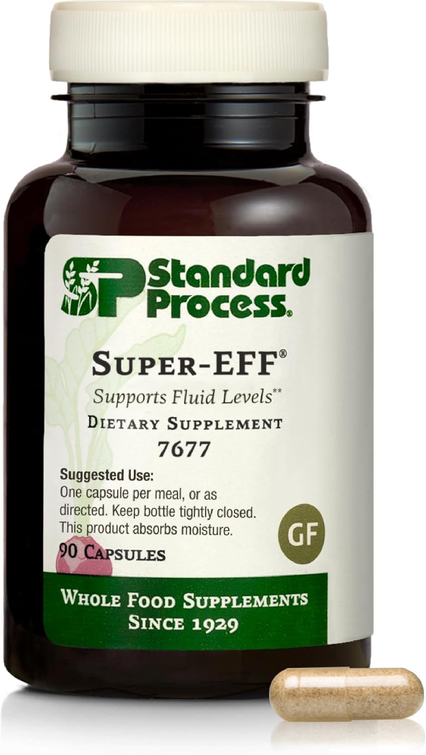 Standard Process Super-EFF - Fluid Level Food Supplement - 90 Capsules - görsel 1