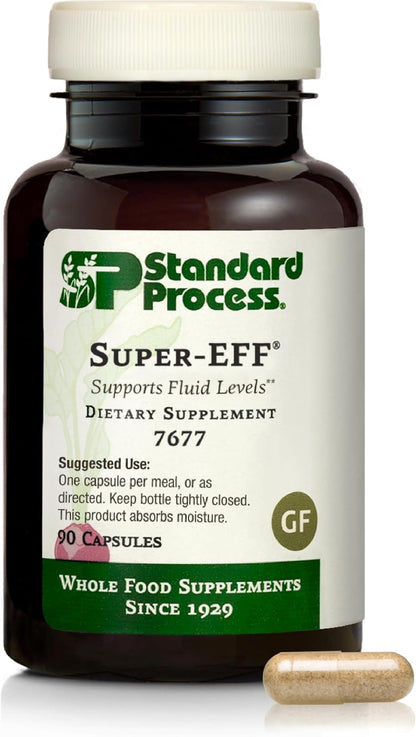 Standard Process Super-EFF - Fluid Level Food Supplement - 90 Capsules