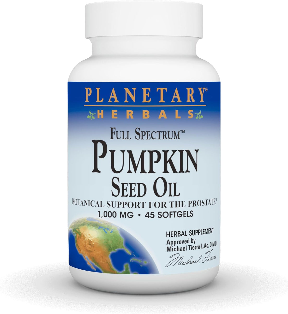 Planetary Formulations - Pumpkin Seed Oil, 45 softgels - görsel 1