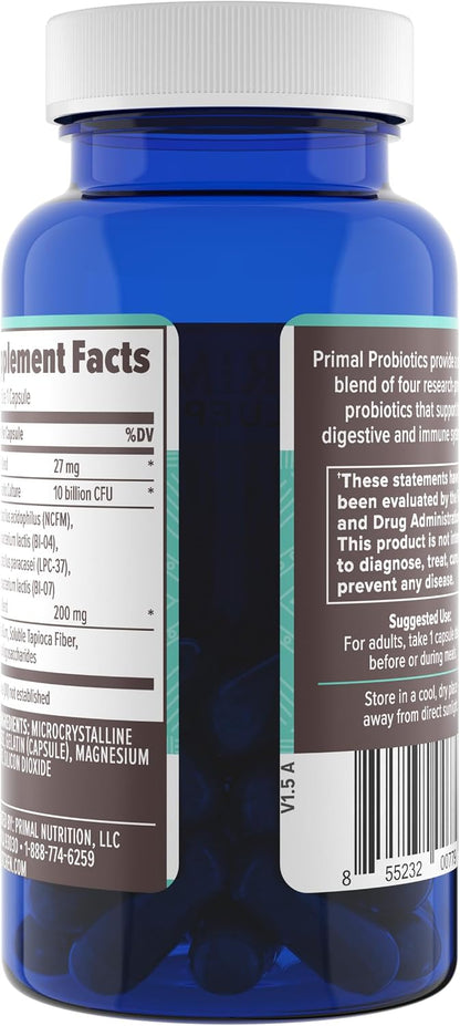 Primal Blueprint, Primal Probiotics, 60 Capsules