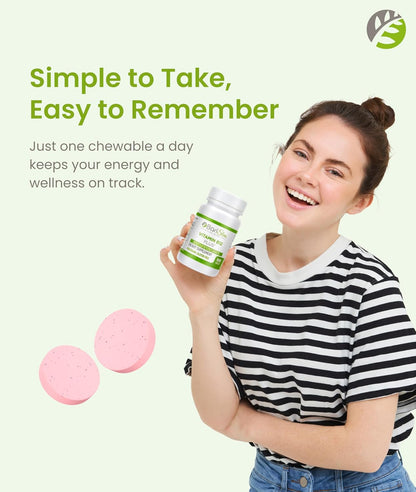 BariSlim Vitamin B12 Plus Chewable Tablets - Bariatric Formulated, Cherry Flavour