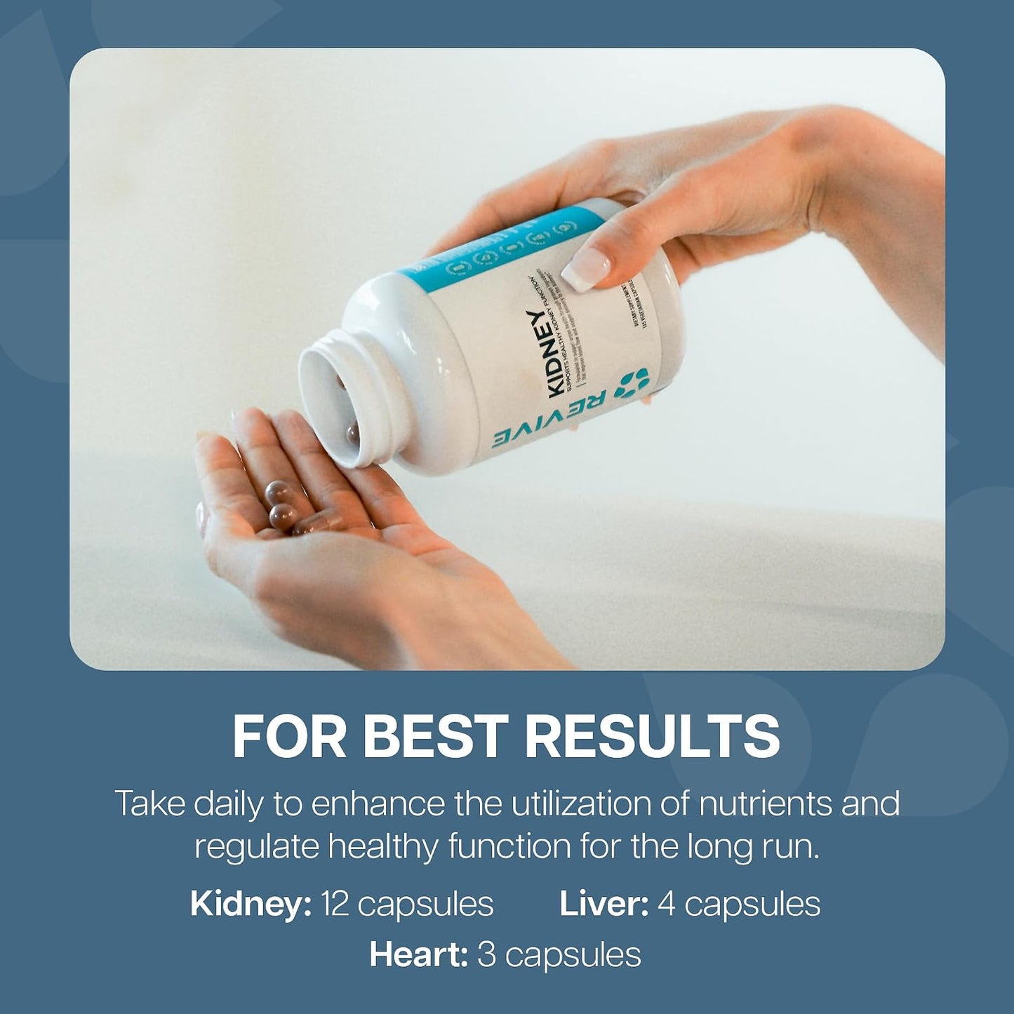 Revive MD Organ Health Bundle – Heart, Kidney & Liver Support - görsel 6