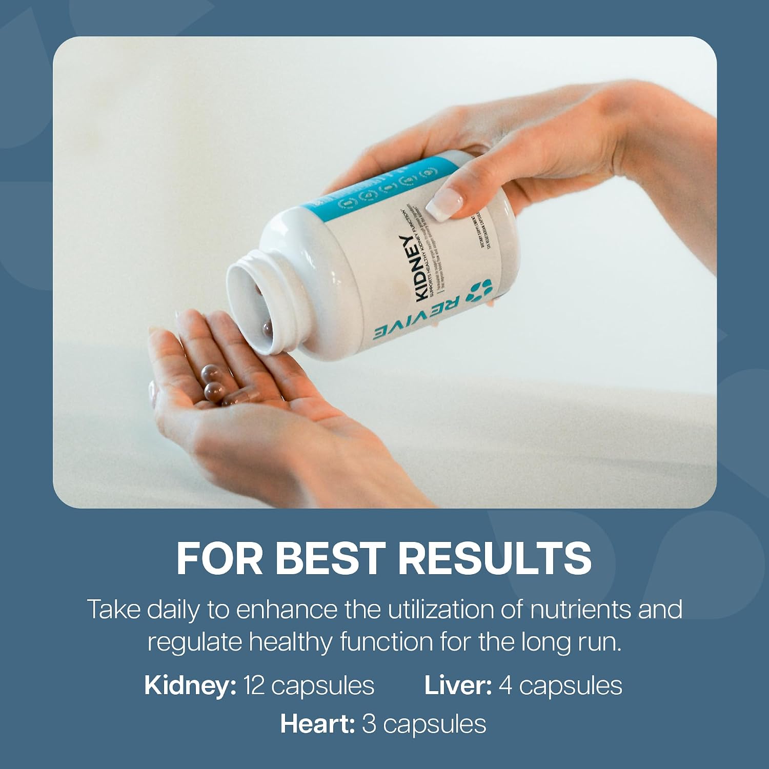 Revive MD Organ Health Bundle – Heart, Kidney & Liver Support - görsel 6