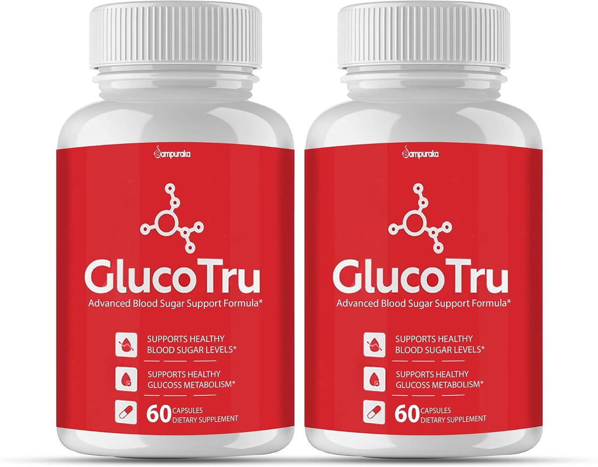 Gluco Tru Advance New Formula Supplement 2 Pack (60 Days) - görsel 1
