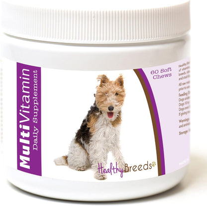 Healthy Breeds Wire Fox Terrier Multivitamin Soft Chews – 60 Chews