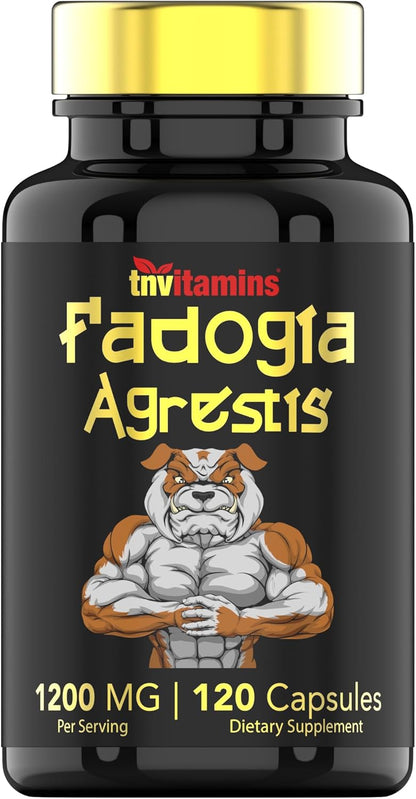 Fadogia Agrestis 1200 mg – 120 Capsules | – Energy Support: May contribute to normal energy-yielding metabolism. – Image 1