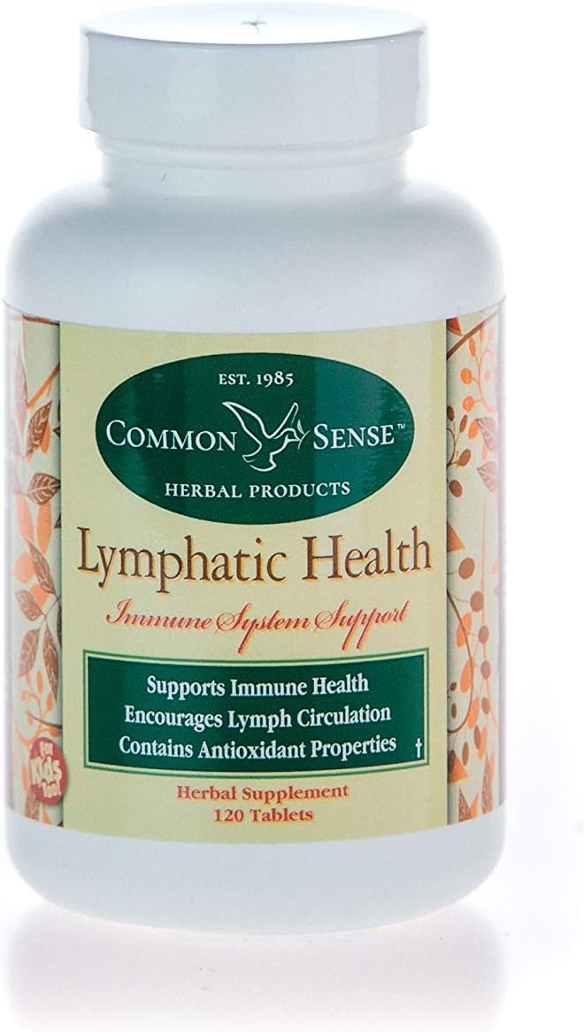 Common Sense Herbal Products Lymphatic Health (270 Capsules) - Immune System Support - görsel 1