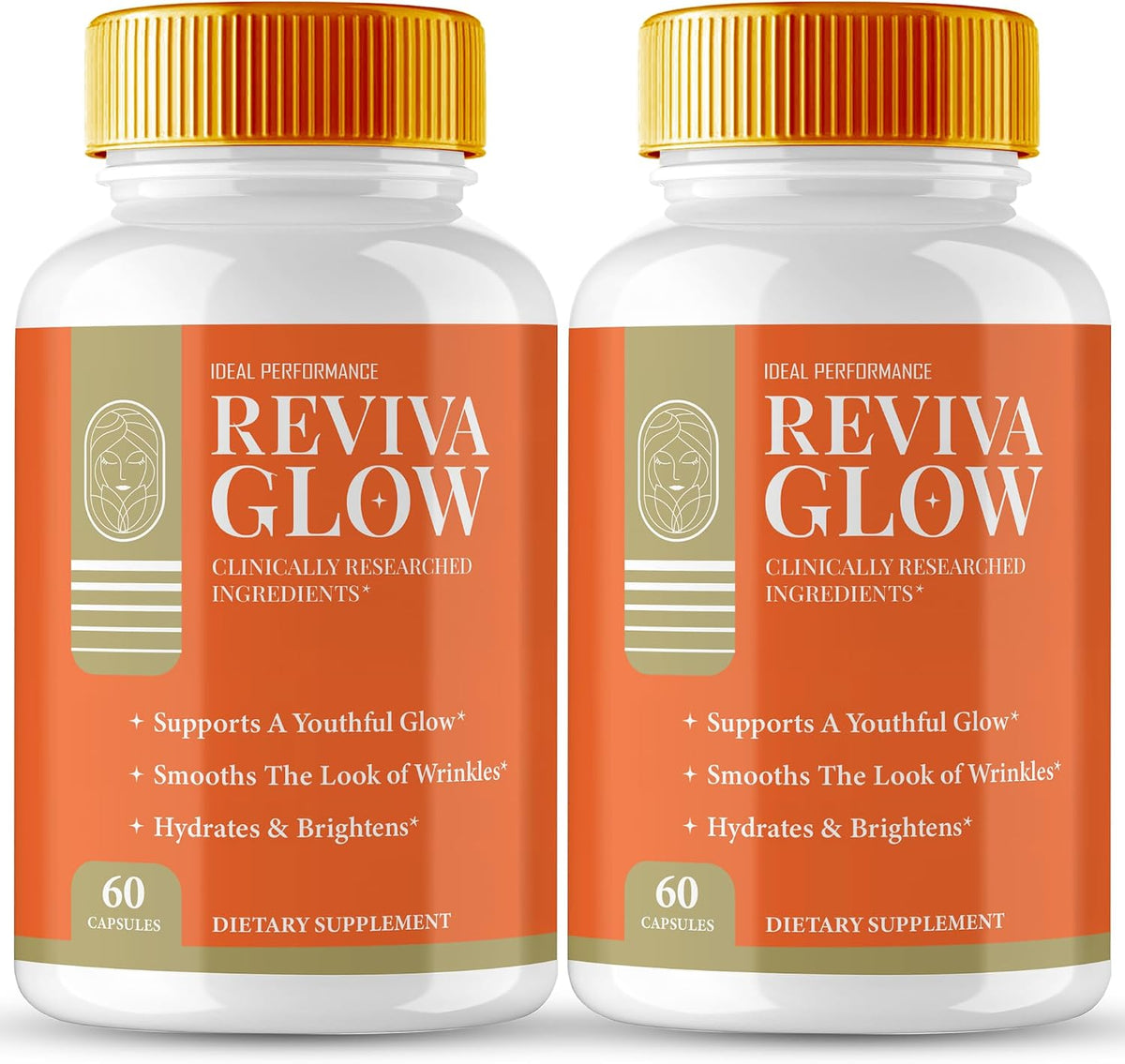 Reviva Glow Capsules - Maximum Strength Skin Support Supplement (2 Pack) - görsel 1