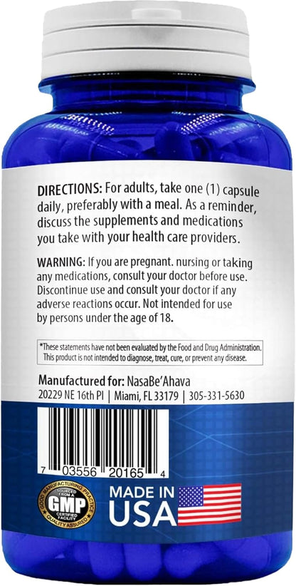 Memory and Focus Supplement with Phosphatidylserine and Ginkgo Biloba