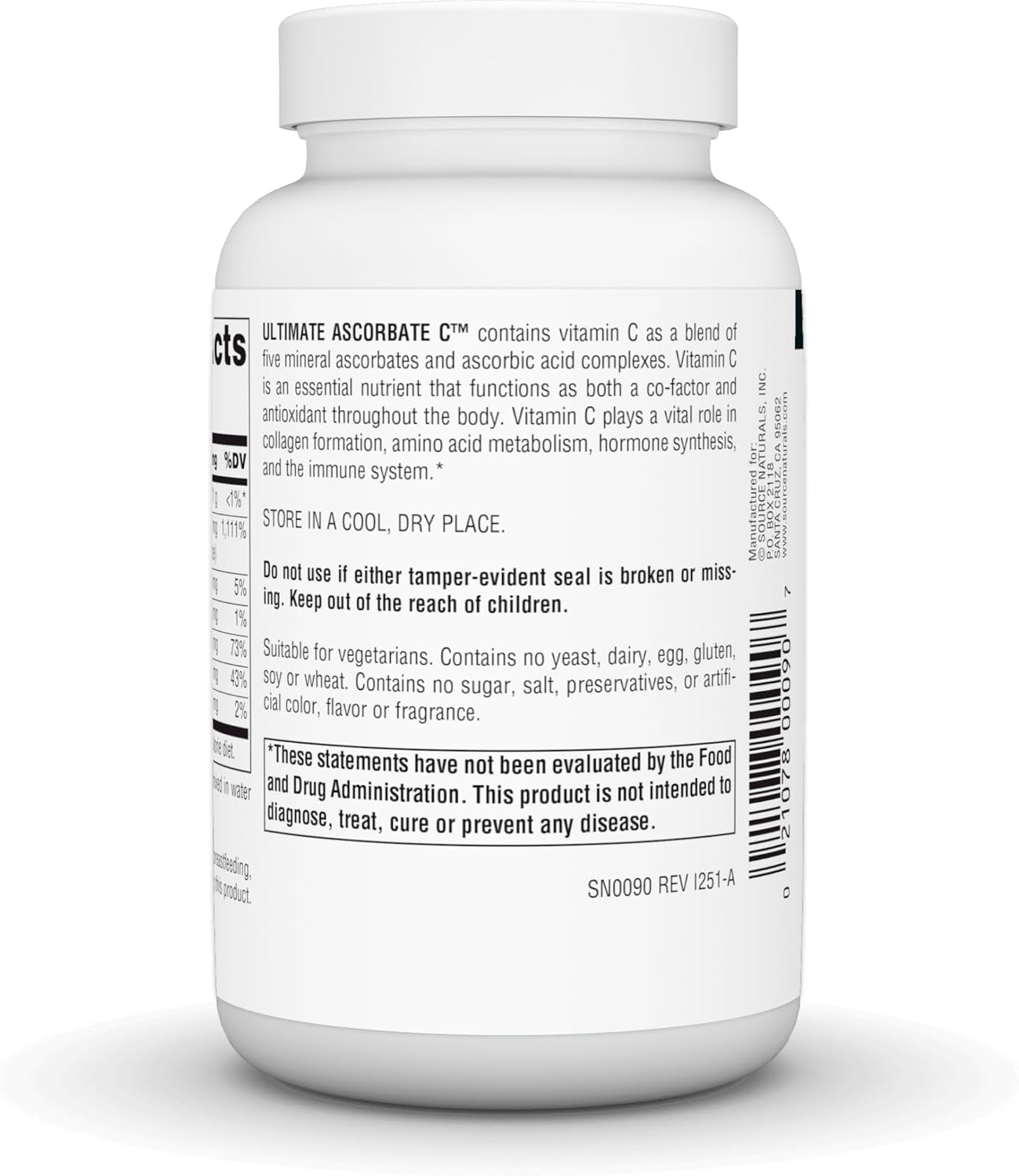Source Naturals Ultimate Ascorbate C Powder - 113 g - görsel 4