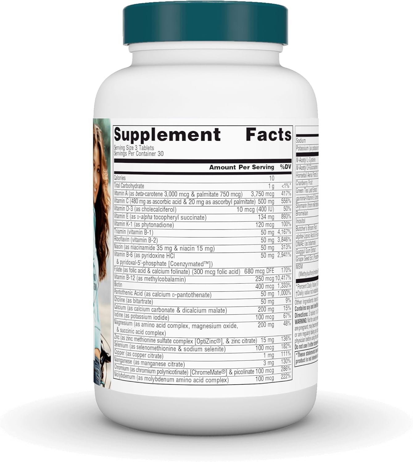 Women's Life Force Multiple Iron Free – Daily Multivitamin with Antioxidants & Herbs - görsel 2