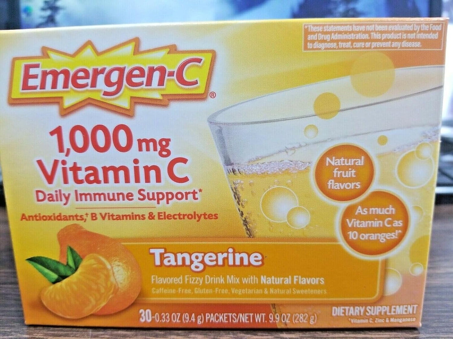 Alacer Emergen-C Tangerine - 30 Sachets - görsel 4