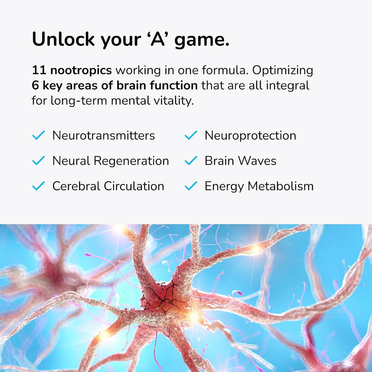 Mind Lab Pro® Universal Nootropic™ Brain Booster, 60 Capsules - görsel 3
