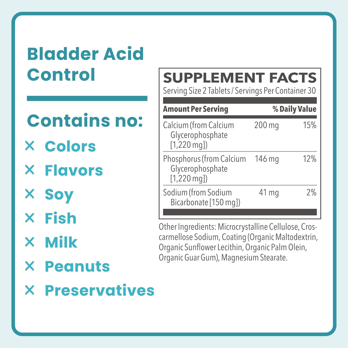 LifeSeasons Femetry Bladder Acid Control - Support for Interstitial Cystitis - Reduce Urine Acidity in The Bladder - Eases Flares Caused by Eating or Drinking Acidic Foods - 60 Tablets - görsel 6