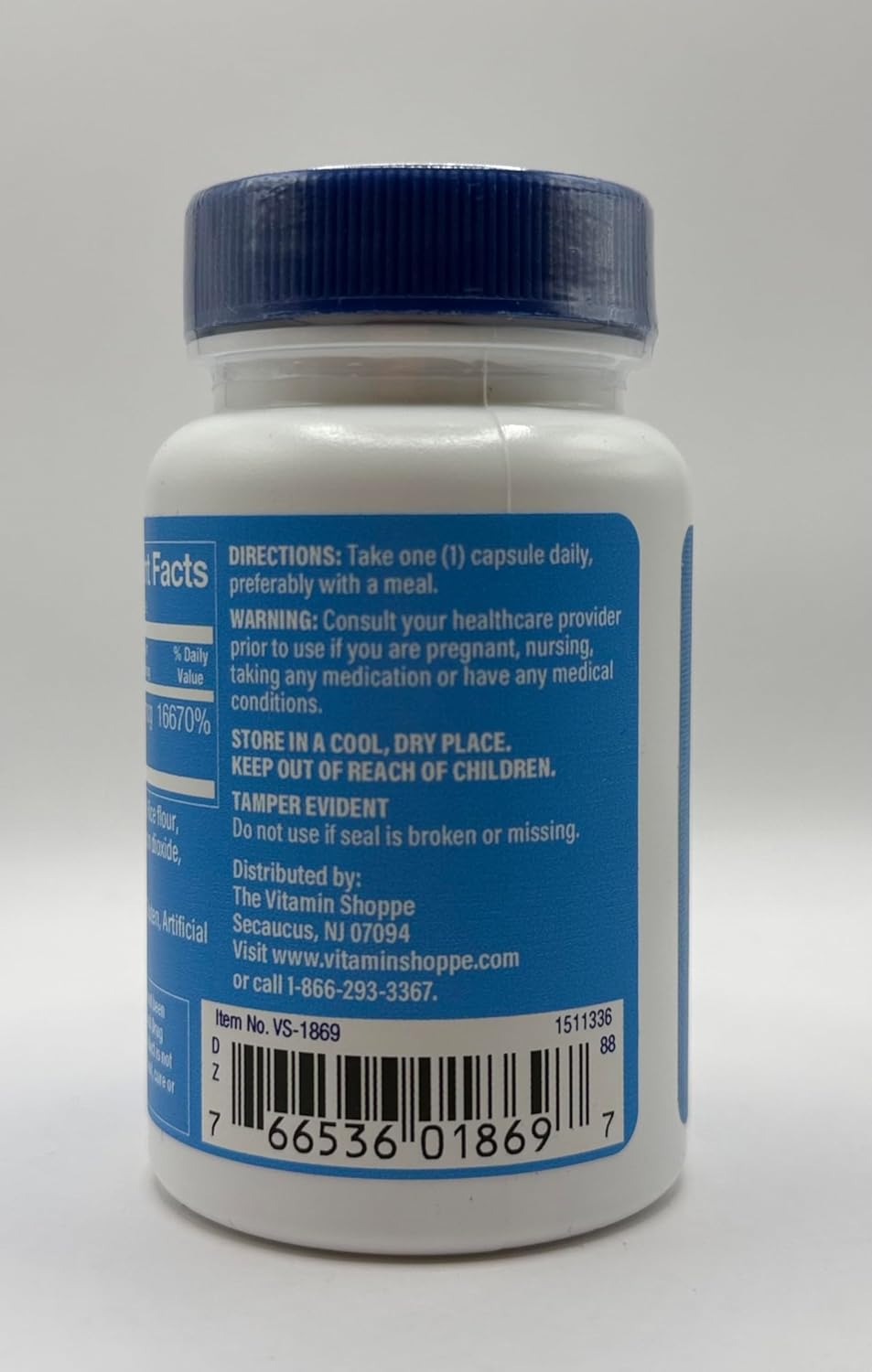 The Vitamin Shoppe Biotin 5,000mcg - Hair, Skin & Nail Support, High Strength B Vitamin (120 Capsules) - görsel 4