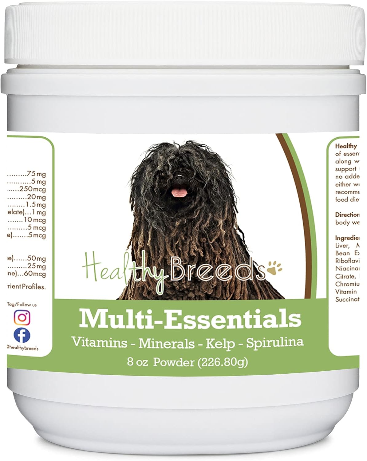 Healthy Breeds Pulik Multi-Essentials Powder for Dogs - 8 oz - görsel 1