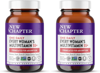 New Chapter Every Woman's One Daily 55+ Multivitamin - 48 Tablets