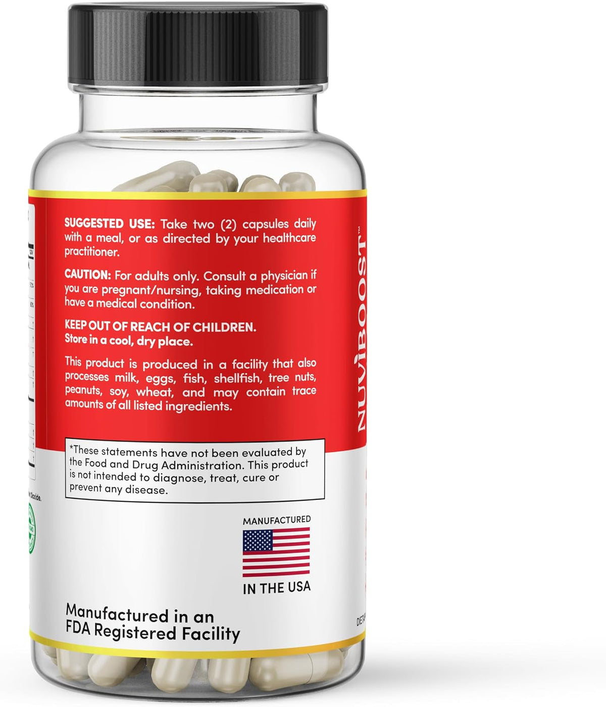 NUVIBOOST Super Dihydroberberine (GlucoVantage®) 200mg – Ceylon Cinnamon, ALA, Selenium, Gymnema, Benfotiamine - görsel 5