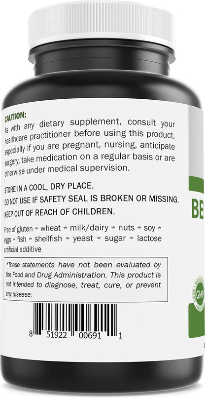 Brieofood Bee Propolis 1000 mg per Serving - 120 Capsules