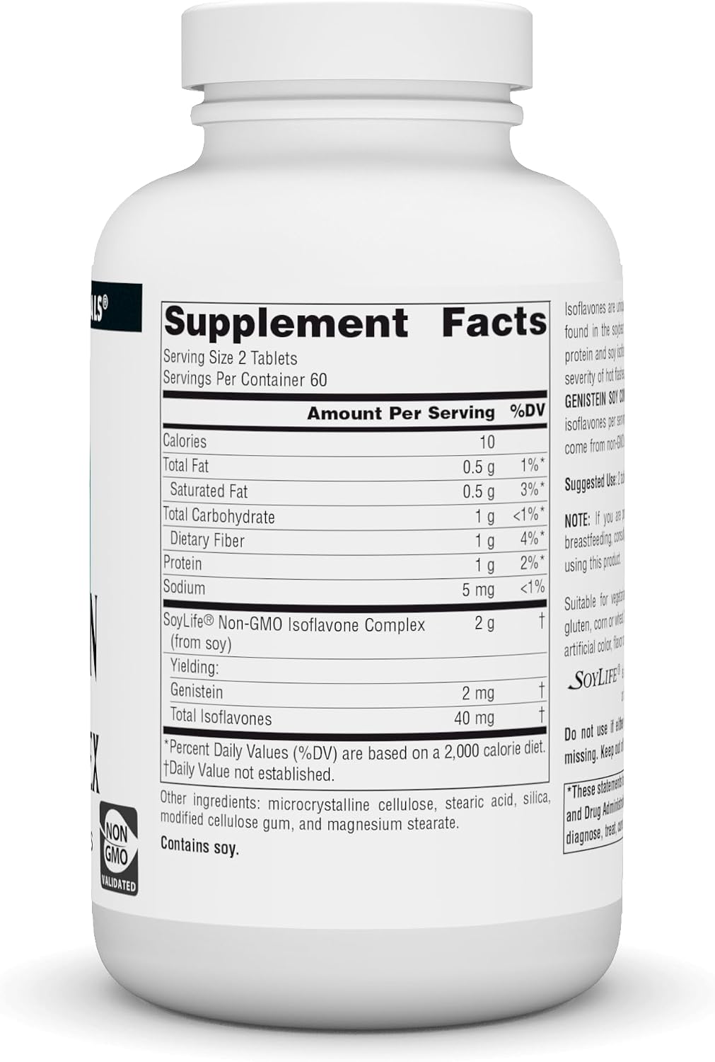 Source Naturals Genistein Soy Complex 1000 mg – 120 Tablets - görsel 2
