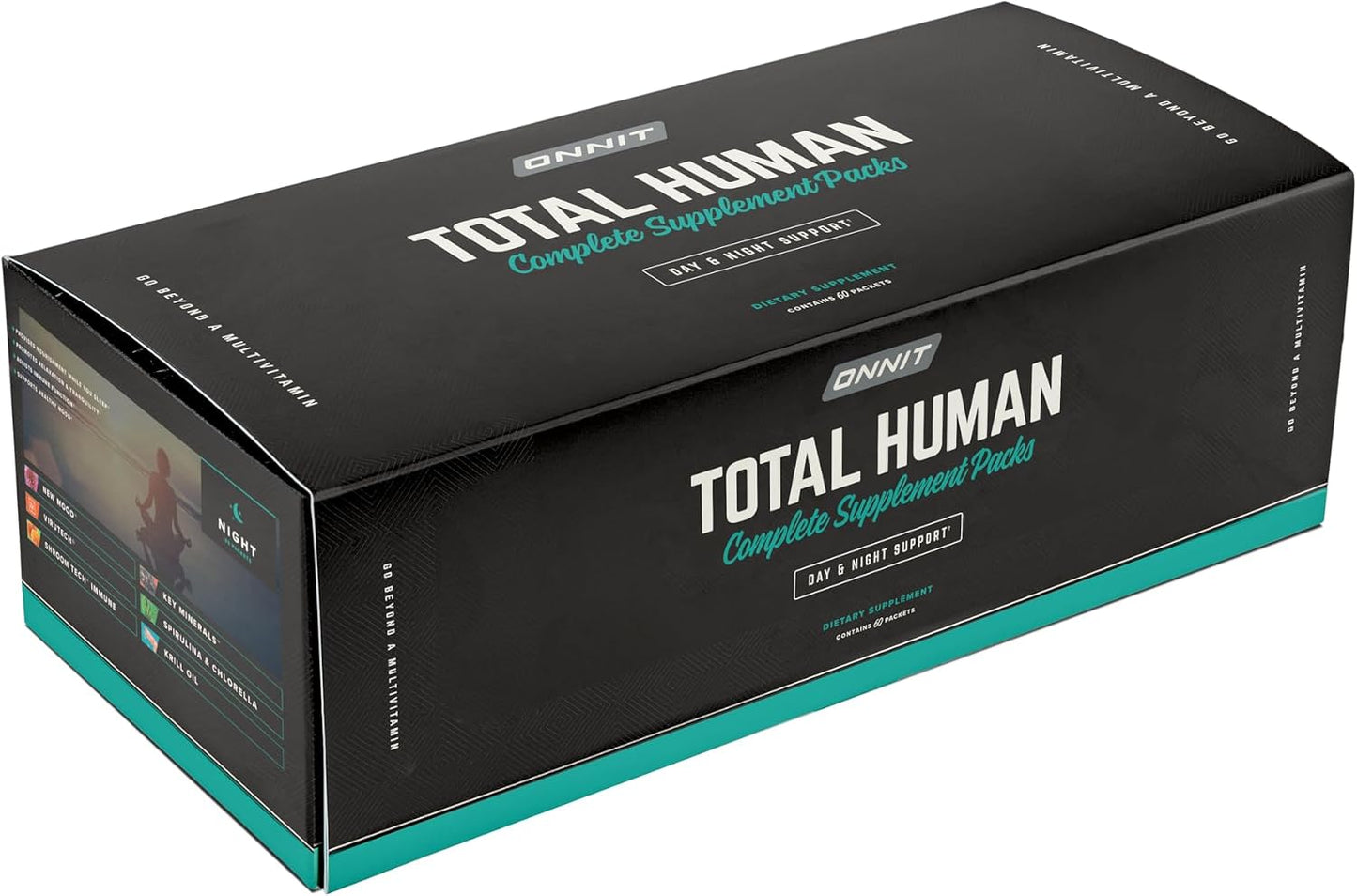 ONNIT Daily Performance & Wellness Bundle: Alpha Brain Nootropic Capsules (90 Count) + Total Human Day & Night Packs (30-Day Supply) - görsel 6
