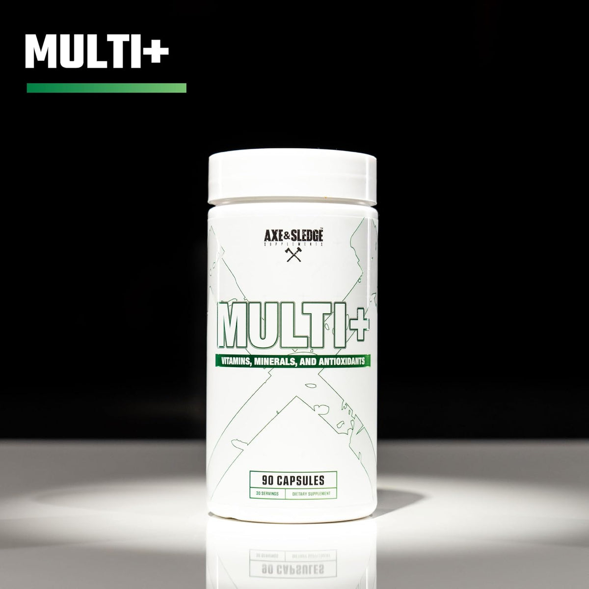 Axe & Sledge Multi Plus Multivitamin | 24 Bioavailable Vitamins & Minerals, Ashwagandha | Multivitamin for Women and Men | 90 Capsules - görsel 4