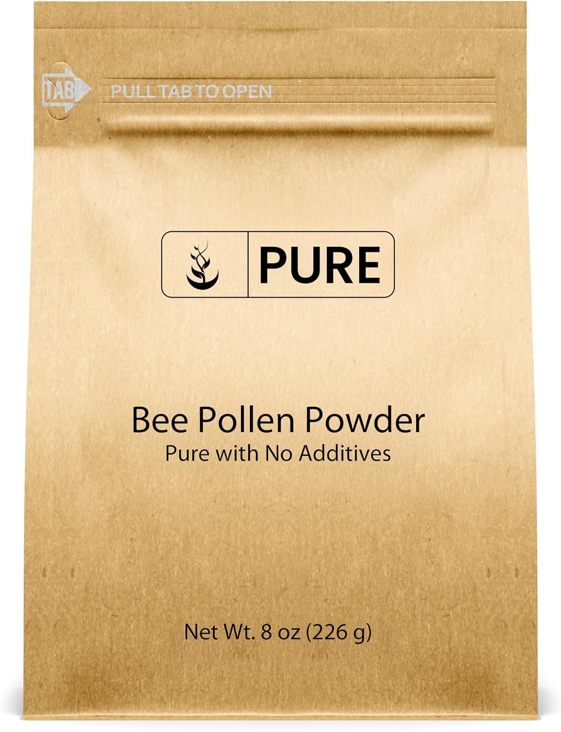 PURE ORIGINAL INGREDIENTS Bee Pollen, 8 oz (227g), No fillers, Undiluted Supplement - görsel 1