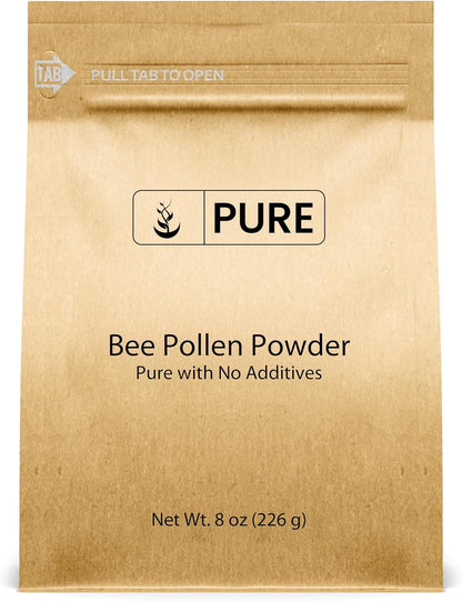 PURE ORIGINAL INGREDIENTS Bee Pollen, 113g, No Fillers, Undiluted Pure Supplement