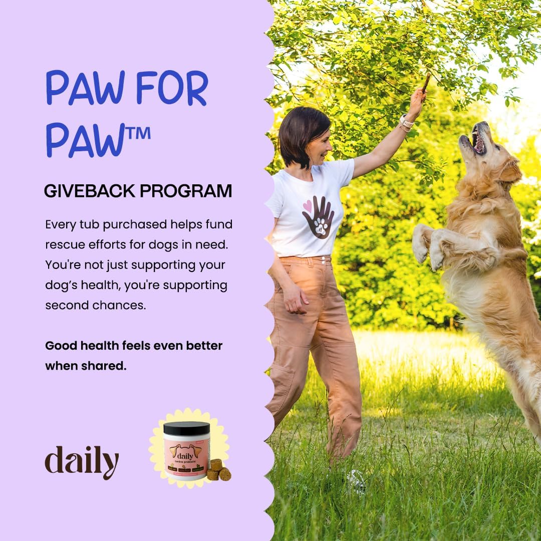 DLY PETS Probiotics for Dogs - Turkey Flavour - 30 Soft Chews - görsel 6