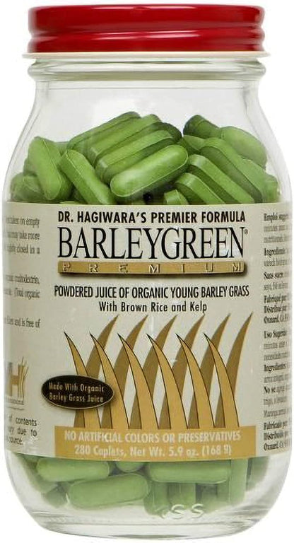 Dr. Hagiwara's Premium Tablets Food Supplement with Kelp & Brown Rice (280 Tablets)