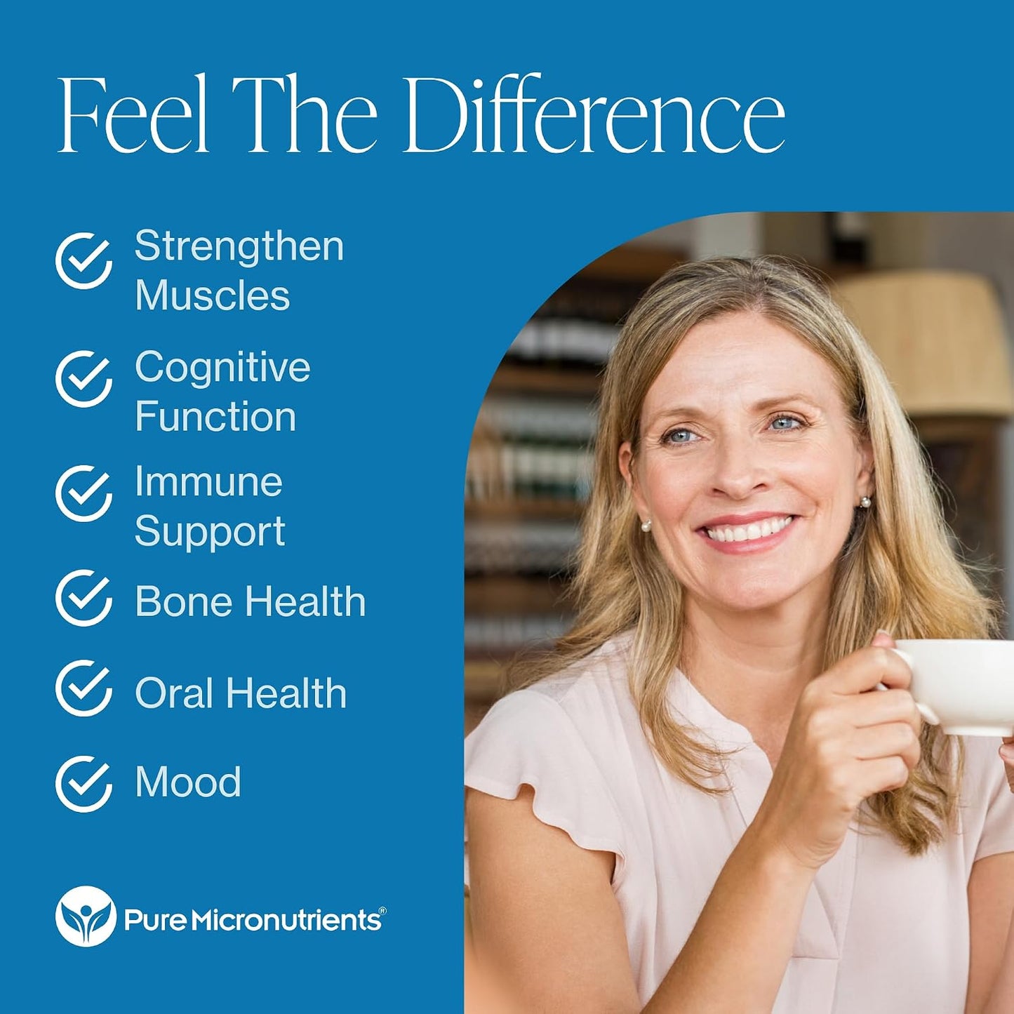 Pure Micronutrients Vitamin D3 K2 Supplement – MK7 100mcg, D3 5000 IU, BioPerine – Vegan Capsules - görsel 2