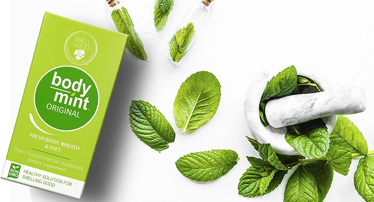 BodyMint - Chlorophyll Supplement for Internal Body Odour, 50 Tablets (Pack of 2) - görsel 2