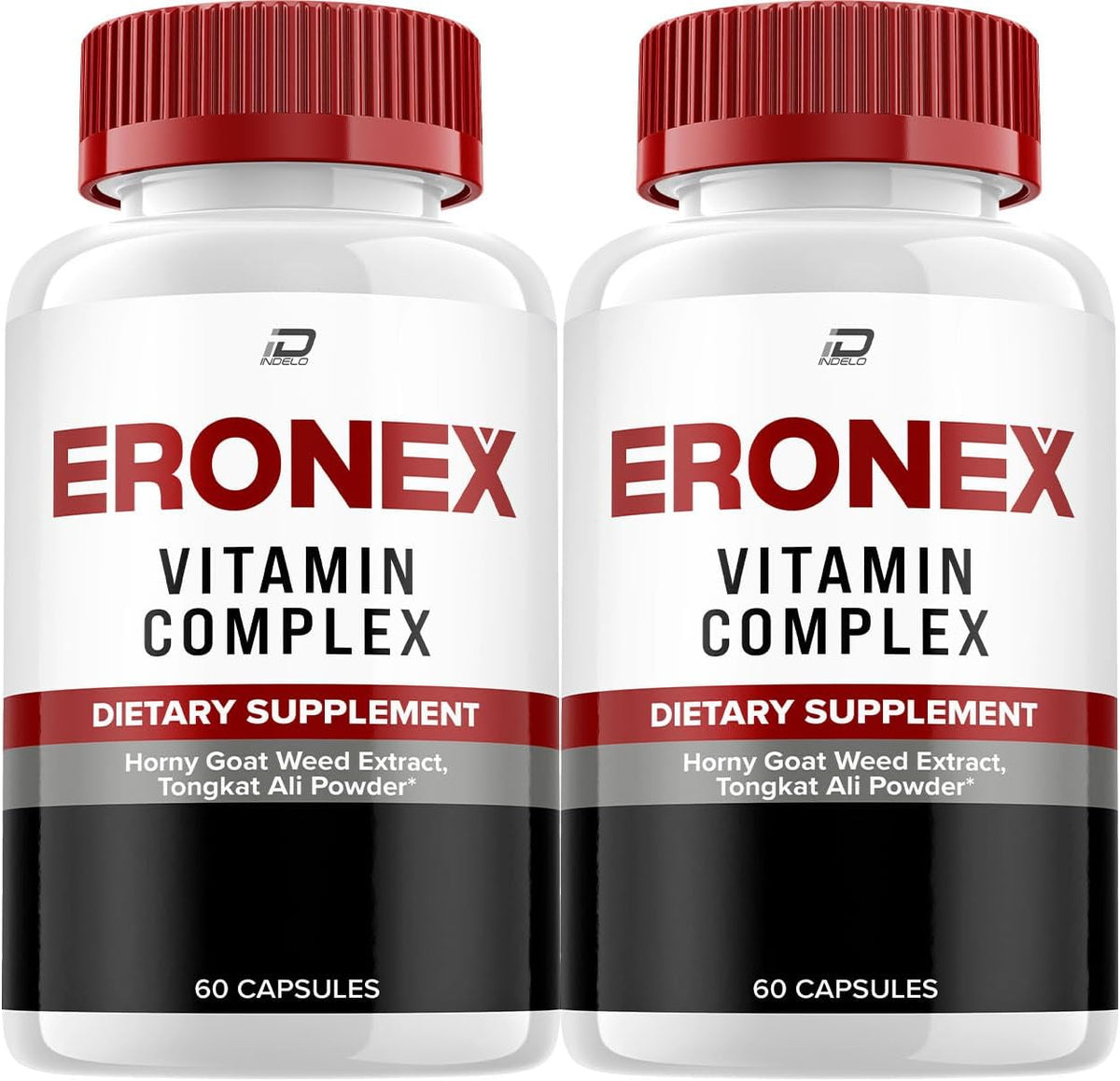 Eronex for Men Capsules - Vitamin Complex Supplements - Official Formula (2 Pack, 120 Capsules) - görsel 1