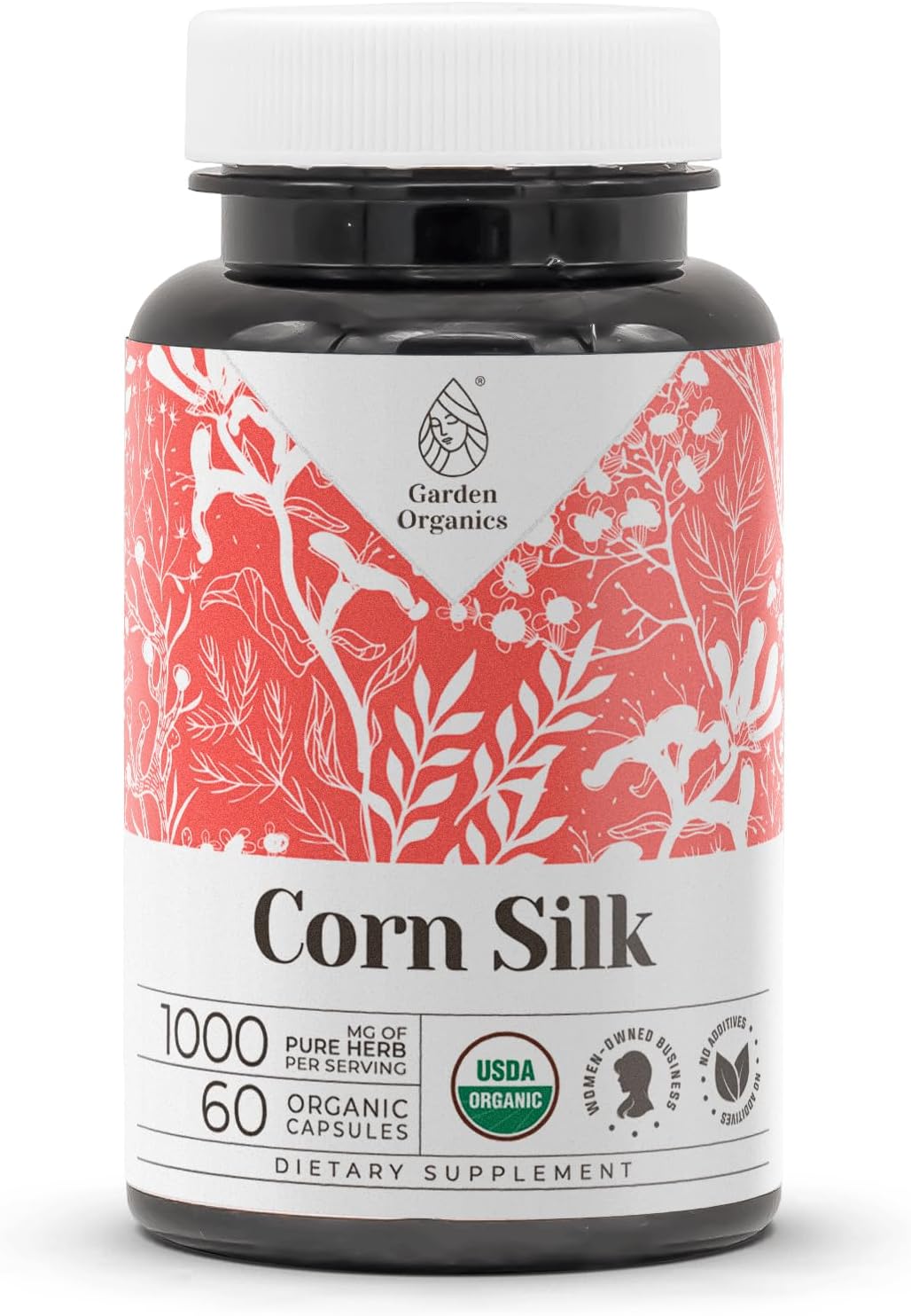 Organic Corn Silk 120 Capsules | High Strength Herbal Supplement - görsel 6
