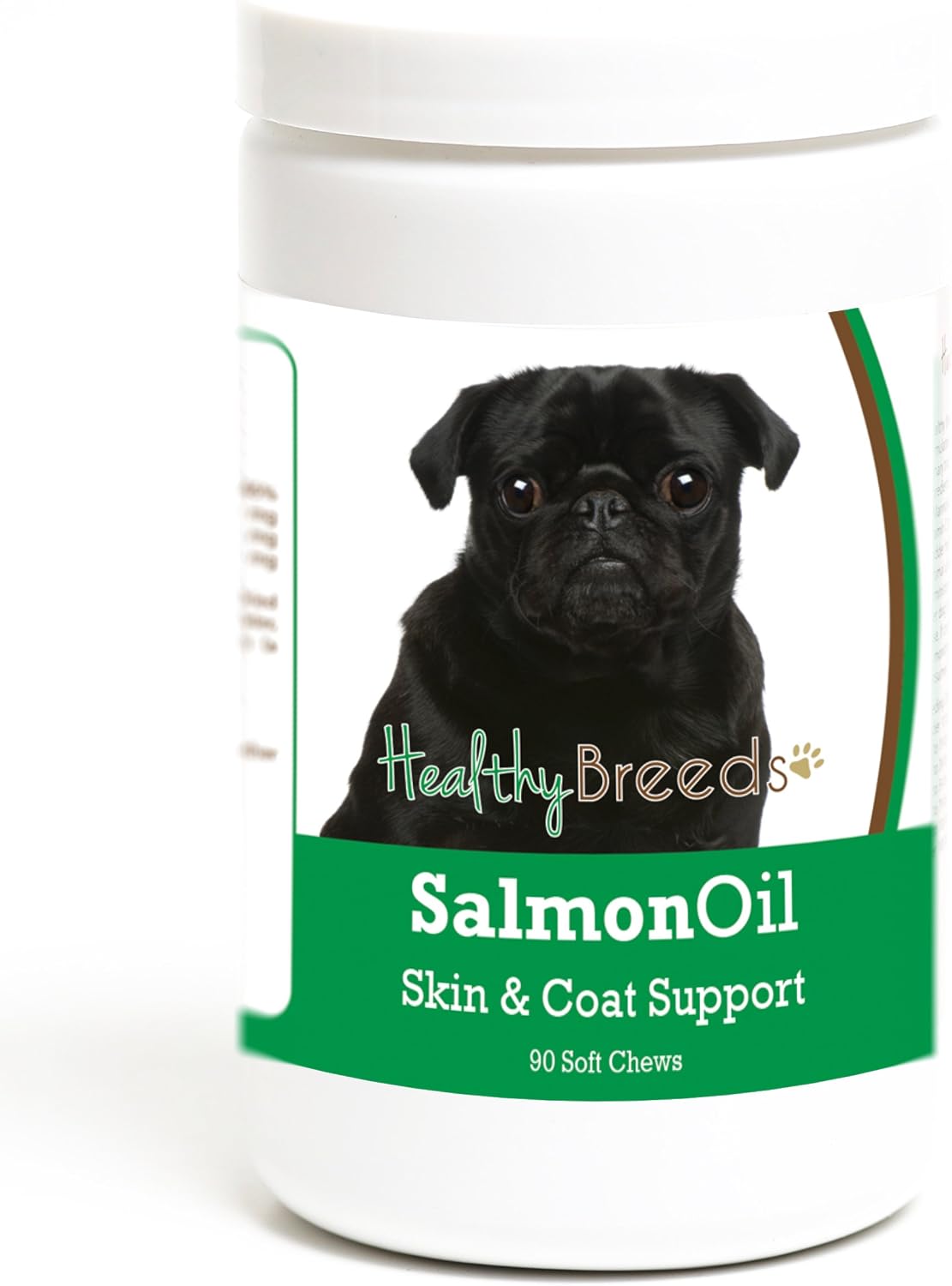 Healthy Breeds Pug Salmon Oil Soft Chews 90 Count - görsel 1